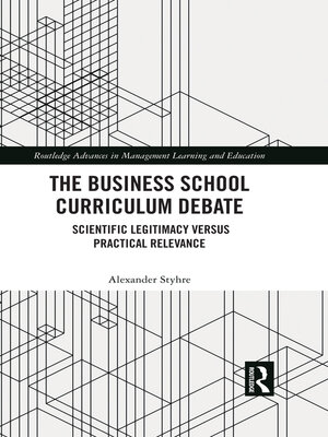 cover image of The Business School Curriculum Debate